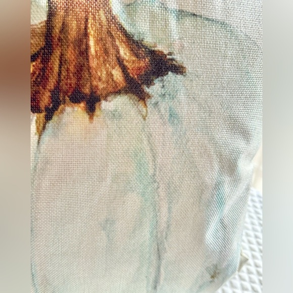 New Rustic Fall Autumn Halloween Blue Pumpkin Decorative Toss Pillow 17” x 17” - Picture 4 of 8